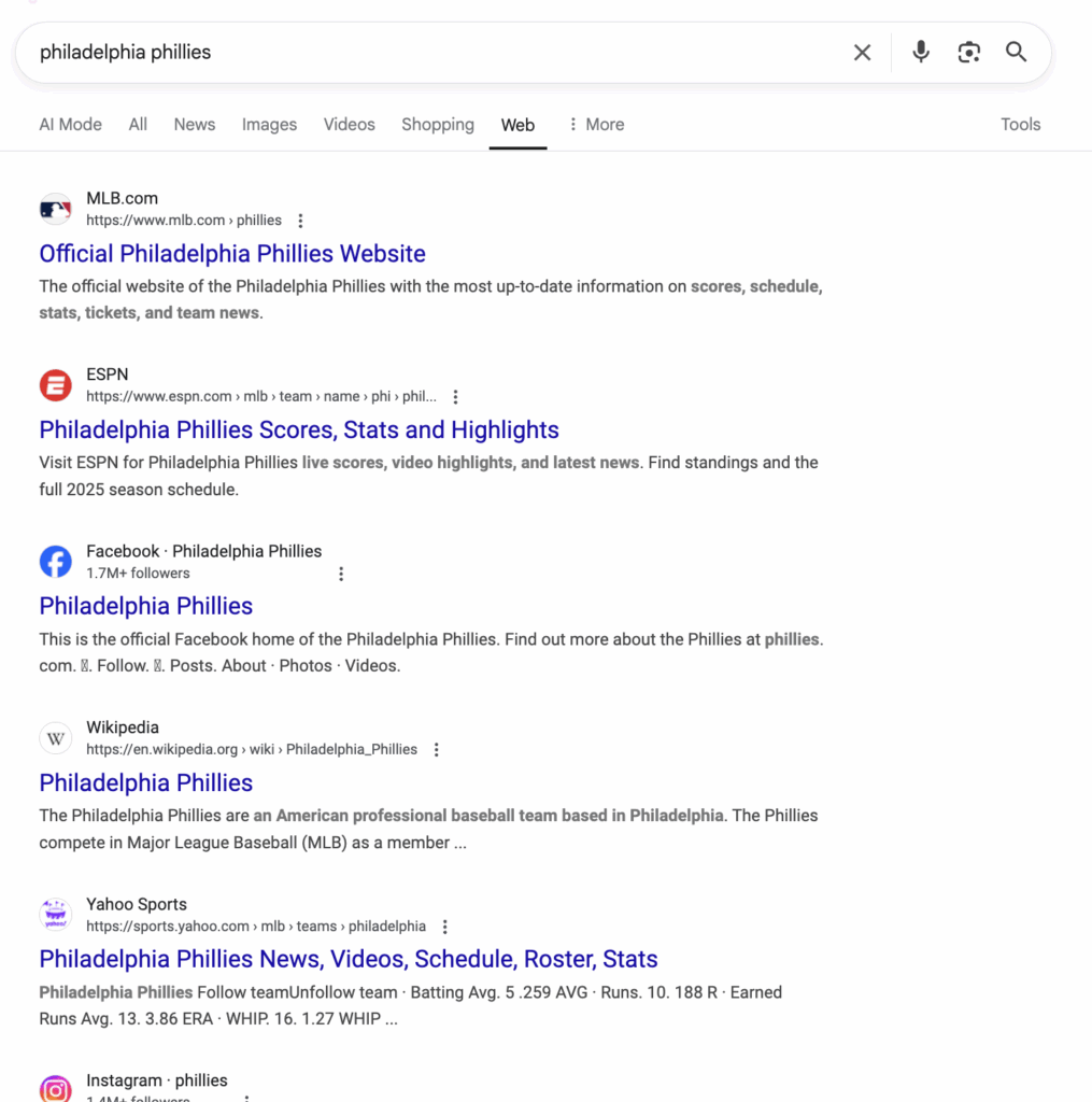 Simplified Google results showing how to reduce distractions—a small way AI in everyday life can be managed more intentionally.